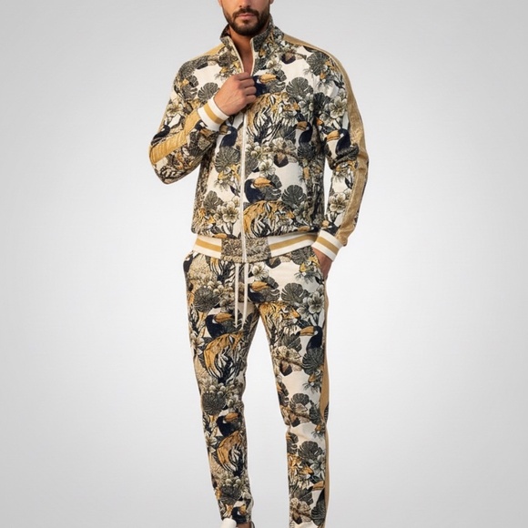 Royal Floral tiger Track Suit - Picture 3 of 4